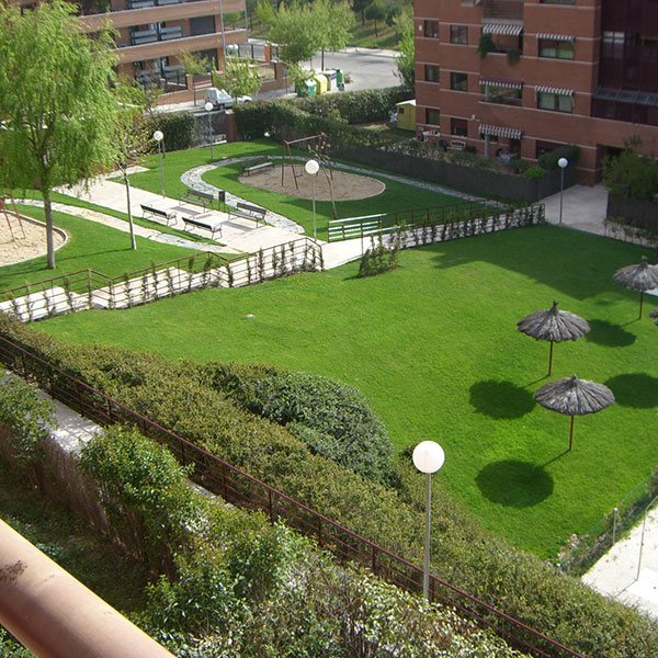 Zona verdes laderas de boadilla